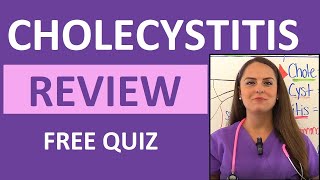 Cholecystitis Nursing NCLEX Pathophysiology Symptoms TTube amp Cholecystostomy [upl. by Elamor]