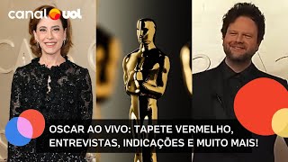 AINDA ESTOU AQUI VENCE OSCAR DE MELHOR FILME INTERNACIONAL COBERTURA AO VIVO [upl. by Horvitz]