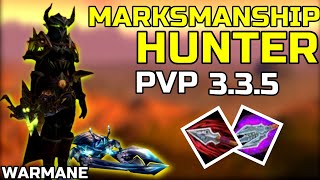 MM HUNTER PVP 335  BEGINNER GUIDE WARMANE WOTLK Classic TalentsSpellsTipsRotation 2022 [upl. by Akyssej]