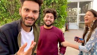 PRANK 🤣😱 SALONI MITTAL  AYUSH YADAV [upl. by Nnylaj]