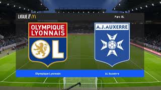 Lyon vs Auxerre Résumé  Ligue 1 202425 [upl. by Bonnell239]