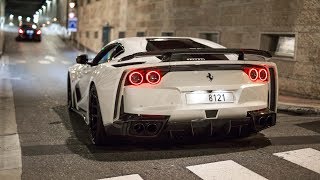 CRAZY Arab Novitec NLargo Ferrari 812 Superfast  Insane V12 Sounds [upl. by Nim]