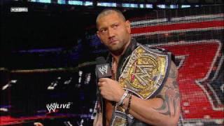 John Cena calls out WWE Champion Batista [upl. by Elay]