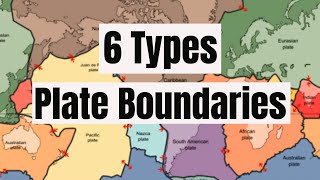 6 Plate Boundaries [upl. by Rodrich155]