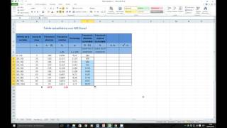 Tabla estadística con Excel paso a paso [upl. by Avner946]