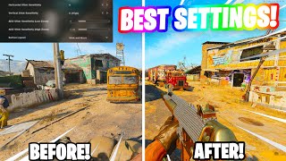 THE BEST SETTINGS FOR BLACK OPS COLD WAR  Controller Settings Graphics Settings and More [upl. by Ueihtam]