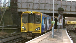 Half an Hour at 216  Birkenhead North Station 1022017  Class 507 508 terminus [upl. by Lokkin361]