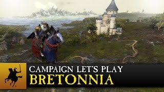 Total War WARHAMMER  Bretonnia  Campaign Lets Play [upl. by Sion]