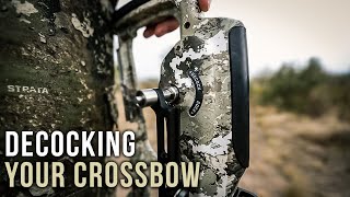 How to DeCock Your Crossbow with the TenPoint ACUslide [upl. by Rauscher]