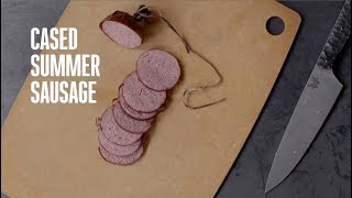 MeatEater Recipe Cased Summer Sausage [upl. by Blunt954]