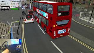 OMSI 2 Route 148  Marble Arch to Camberwell Green Map  AddOn London [upl. by Nahgem]