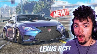 GTA 5 Online  NEW Emperor Vectre CUSTOMIZATION Lexus RCF [upl. by Miof Mela]