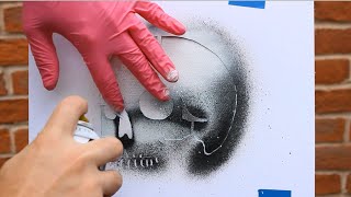 STENCIL ART FOR BEGINNERS Step by Step [upl. by Caia66]