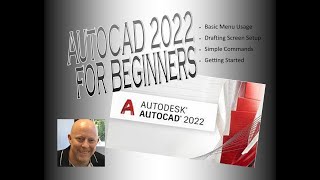 AutoCAD 2022 Getting Started in 2D for Beginners [upl. by Eelirrem]