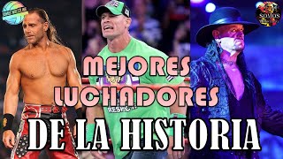 Los 25 MEJORES LUCHADORES en la HISTORIA DE WWE  Somos Wrestling [upl. by Emoraj258]