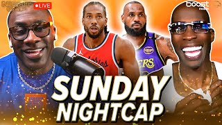 Unc amp Ocho react to LeBron amp Lakers beating the Clippers  did Roach get robbed vs Tank  Nightcap [upl. by Avan989]