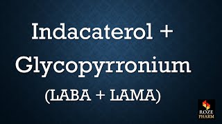 Indacaterol Glycopyrronium pronunciation How to say Ultibro [upl. by Allemrac]