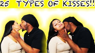 25 TYPES OF KISSES [upl. by Asinet]