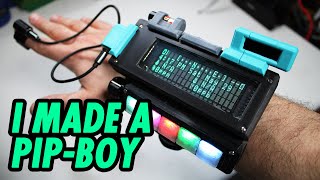 I Made a RealLife PipBoy and Mines Better [upl. by Joli]