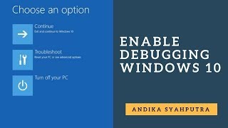 Enable Debugging in Windows 10 [upl. by Ecirpac]