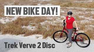 New Bike Day Review of 2021 Trek Verve 2 Disc Lowstep [upl. by Thomey487]