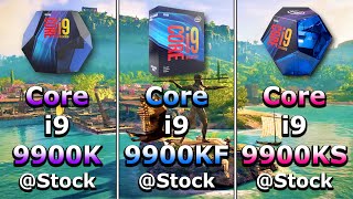 Core i9 9900K vs Core i9 9900KF vs Core i9 9900KS  PC Gameplay Benchmark Test in 1080p and 1440p [upl. by Blainey]