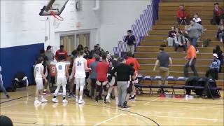 Basketball game suspended after fight between Onondaga Corning community colleges [upl. by Entwistle163]