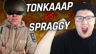 VIRTUAL REALITY POKER BATTLE  TONKAAAAP VS SPRAGGY [upl. by Garris316]