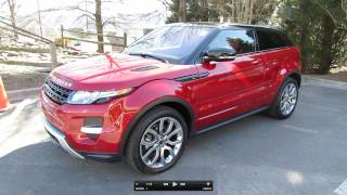 2012 Range Rover Evoque Coupe Pure Plus Dynamic Start Up Exhaust and In Depth Tour [upl. by Ennahgem]