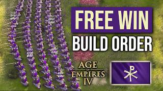 Free Win NEW Byzantine Cataphract Build for AOE4 [upl. by Gladi]