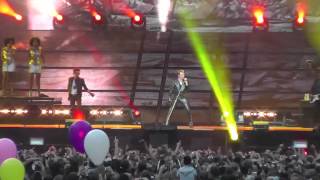 JOHNNY HALLYDAY  ALLUMER LE FEU  STADE DE FRANCE 16 juin 2012 [upl. by Aserehs]