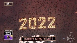 The 2022 New Years Countdown from New York City [upl. by Meagan215]