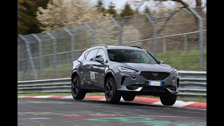 Cupra Formentor VZ Nurburgring Btg lap [upl. by Martino817]