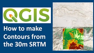 QGIS 101 Contour Lines from 30m DEM [upl. by Filippo839]