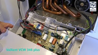 VAILLANT ecoTEC Plus VCW 346  DEEL 3 Elektronica [upl. by Neill]