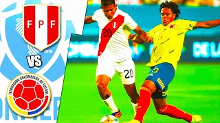 Perú 11 Colombia  Clasificación Mundial Sudamérica [upl. by Elleniad]