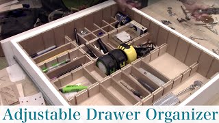 Adjustable Drawer Storage Organizer [upl. by Aicsila]