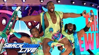 The New Day returns with a warning for The Usos SmackDown LIVE May 30 2017 [upl. by Aztiraj]