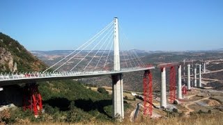 Launching the Millau Viaducts Bridge Deck Sections  Enerpac Heavy Lifting Technology [upl. by Nika8]