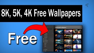 Best Cool Free Windows 10 Wallpapers App 8K 5K 4K [upl. by Laeria]