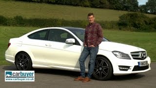 Mercedes CClass coupe review  CarBuyer [upl. by Etheline246]