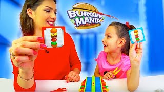 БУРГЕР МАНИЯ ЧЕЛЛЕНДЖ Кто Сделает Больше Всего Гамбургеров BURGER MANIA CHALLENGE  Вики Шоу [upl. by Leahciam431]