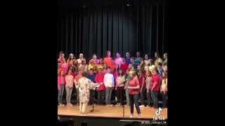 kid throws up during choir performance [upl. by Oilenroc296]