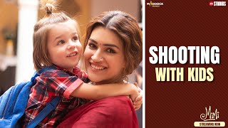 Mimi  Shooting With Kids  Kriti Pankaj Sai  Dinesh Laxman  Streaming Now JioCinema amp Netflix [upl. by Josi]