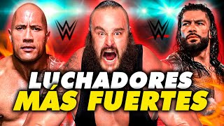 Los 10 LUCHADORES Más FUERTES De La WWE [upl. by Jared731]