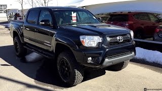 Lifted 2015 Toyota Tacoma Double Cab on 26570R17 Tires [upl. by Aneles39]