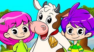 La Vaca Lechera Canciones infantiles [upl. by Nivrad]