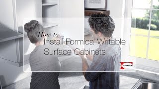 DIY Formica® Markerboard Laminate Cabinets [upl. by Fulbright785]