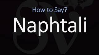 How to Pronounce Naphtali CORRECTLY [upl. by Ohl]