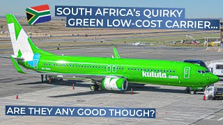 TRIPREPORT  Kululacom ECONOMY  Johannesburg  Cape Town  Boeing 737800 [upl. by Yrotciv]